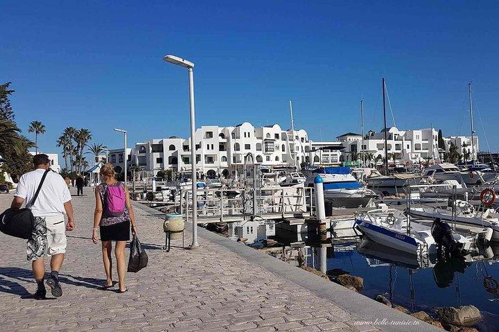 Half day excursion from Sousse to Kantaoui, Hergla and Medina