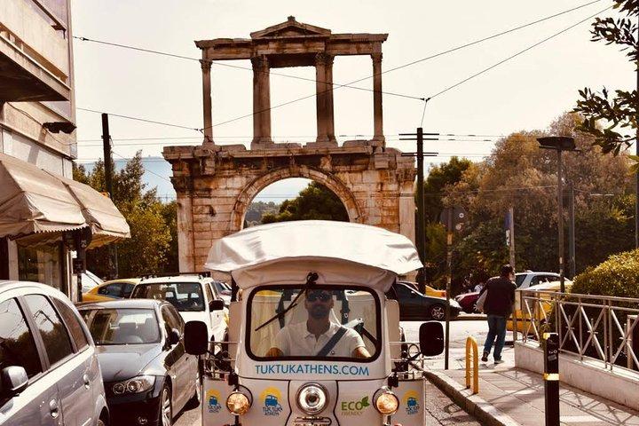 Tuk Tuk Athens Piraeus Cruises & Complete City Tour - Private 4 hours