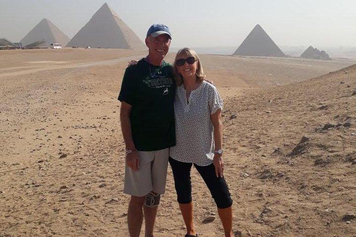 Half-Day Tour of the Giza Pyramids and Solar Boat Museum with Lunch and Camel Ride