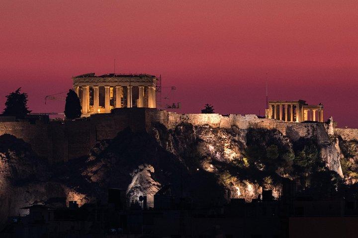 Private Athens Illuminated Sights Tour
