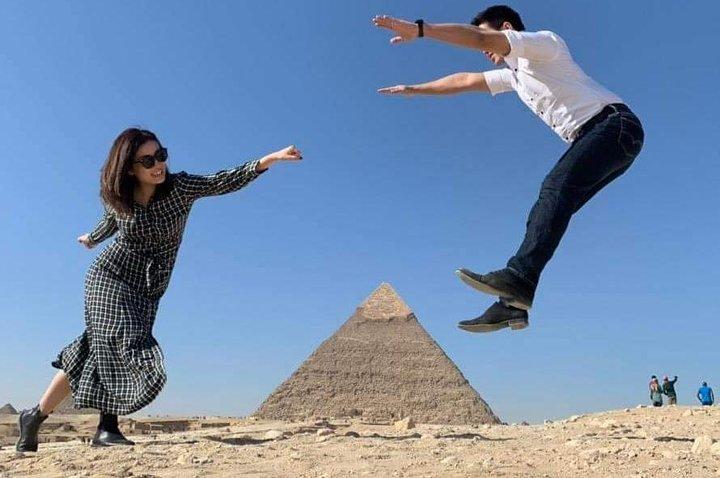 One Package Camel Ride with Giza Pyramids and Egyptian Museum Tour in Cairo