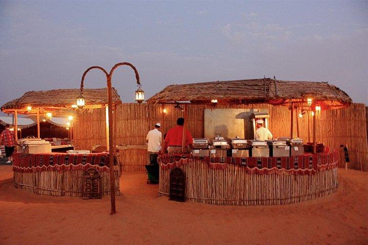 Full Day Desert Safari with Buffet Dinner,Sand Boarding & Camel Ride