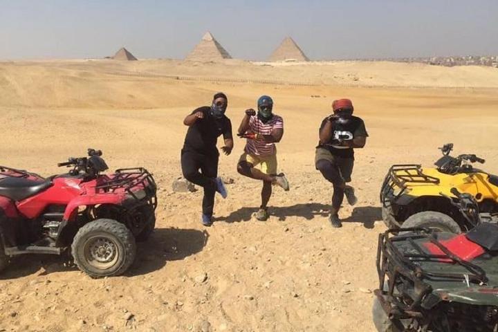 Desert Safari by Quad Bike Around Pyramids