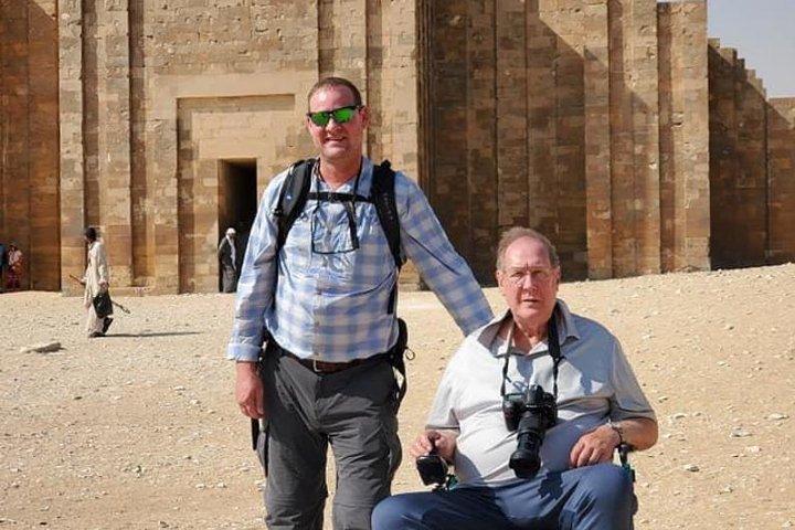 Best Day-Tour to Pyramids of Giza Saqqara Memphis and Dahshur from Cairo