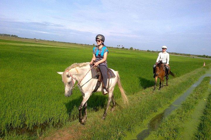 Siem Reap Happy Horse Riding Free Pick-up & Drop-off