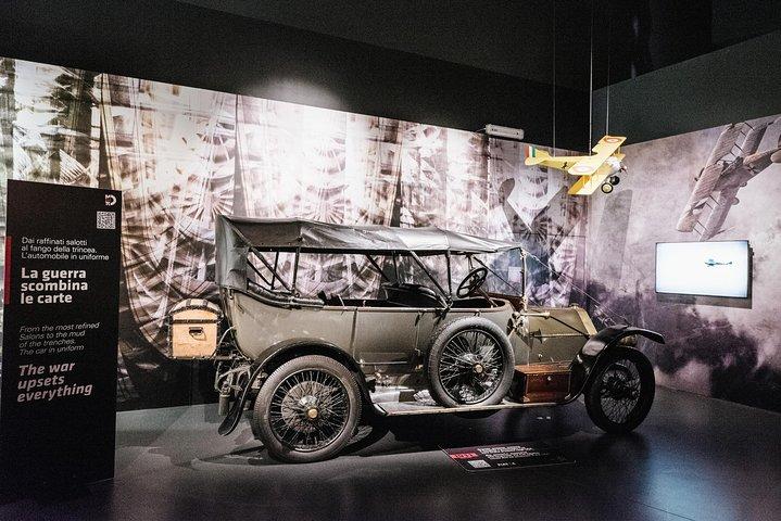 Skip the line National Automobile Museum and Turin Hop On Hop Off