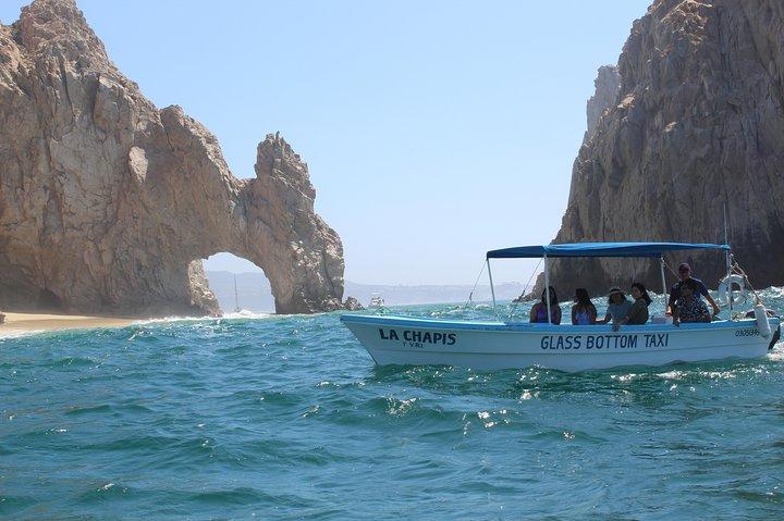 Land's End and Snorkel Tour in a Glass Bottom Boat