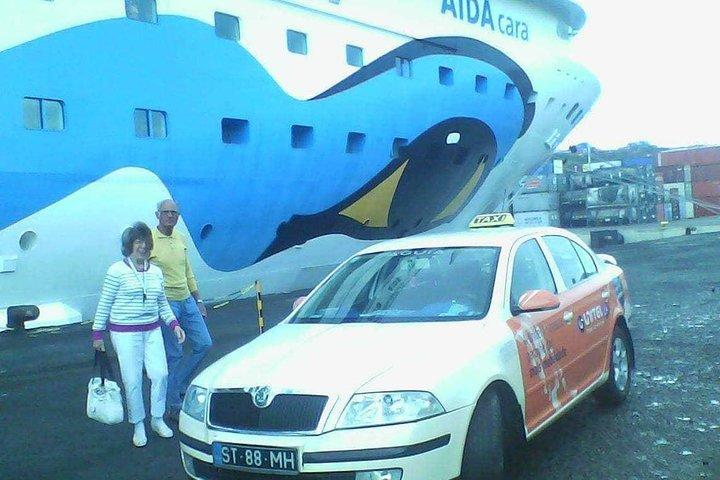 Praia city to the airport.