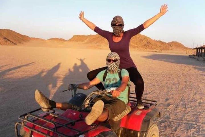 Sunset Quad Bike Safari Tour in Luxor