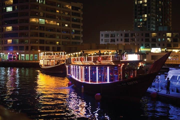 Dubai Dhow Dinner Cruise Marina