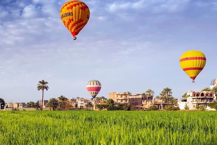 3 Nights Cruise Aswan to Luxor including Abu Simbel, Nubian Village&Air Balloon