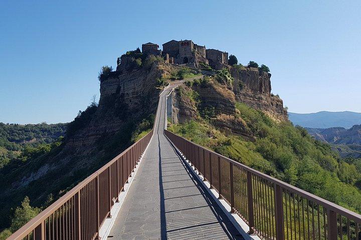 Civita of Bagnoregio & Orvieto: Private Luxury Day Trip from Rome
