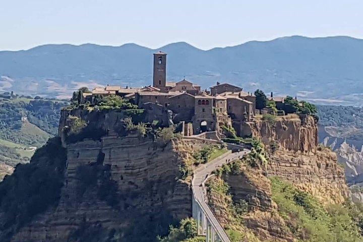 Civita of Bagnoregio & Orvieto: Private Luxury Day Trip from Rome