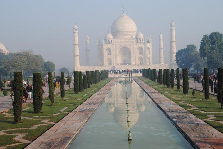 Taj Mahal sunrise and Agra Overnight Tour from Bangalore