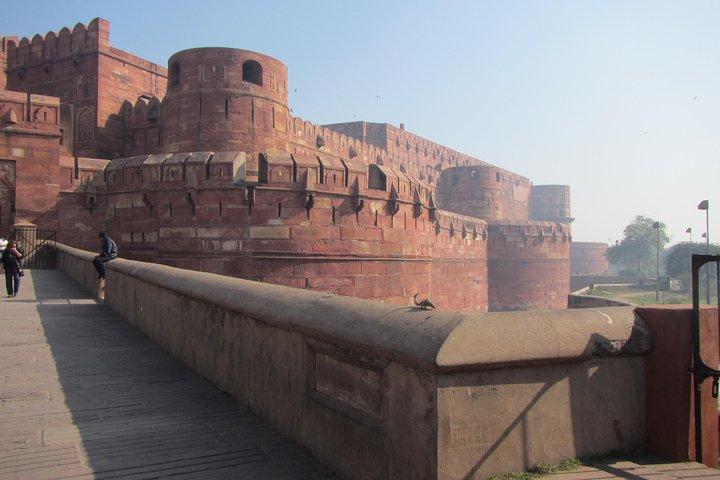 Taj Mahal sunrise and Agra Overnight Tour from Bangalore