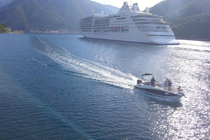 Speed Boat Trip: Kotor Bay attraction , Blue Cave and beach time
