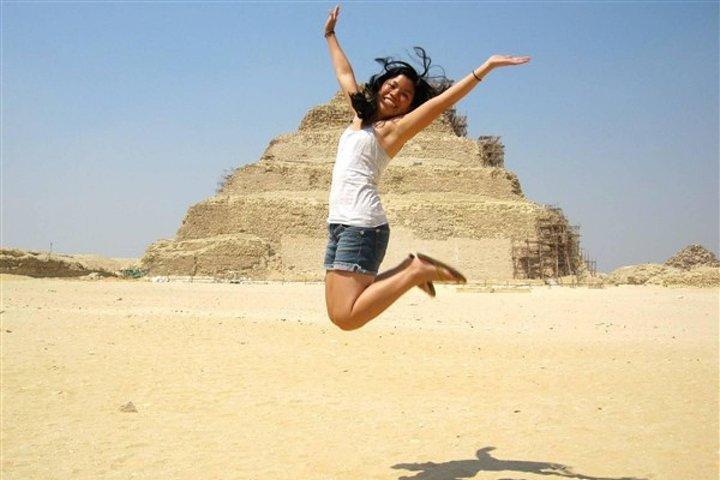 Private Day tour to Giza pyramids Sphinx Memphis & saqqara