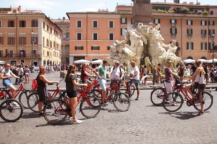 Rome Highlights Bike Tour 3 Hour City Cycling Experience