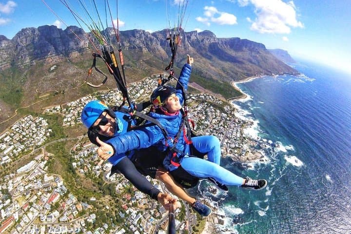 Tandem Paragliding in Cape Town