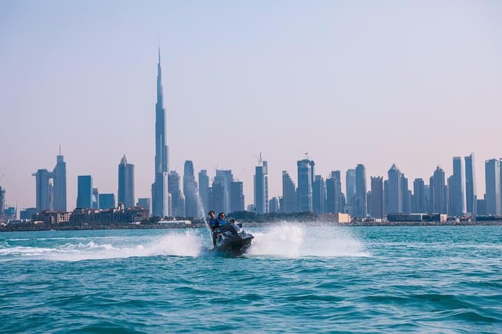 Fastest Jet Ski with Dubai Skyline, Burj Al Arab Views and Juice