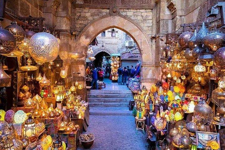 Old Cairo and Khan El Khalili bazaar