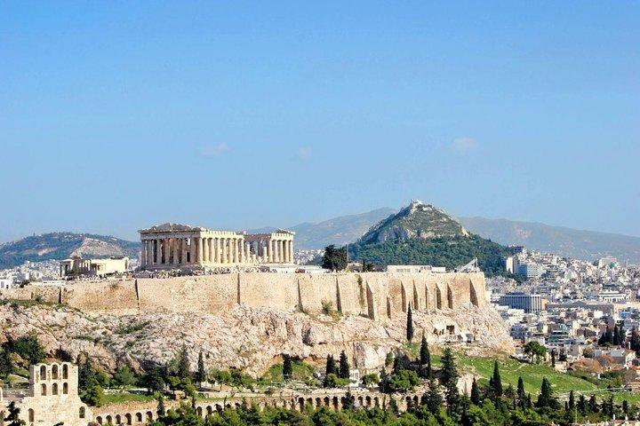 Airport Transfer: Athens to Athens Airport ATH by Luxury Van