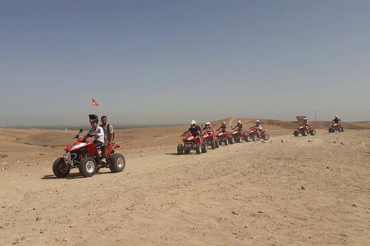 Agafay Desert: Quad & Camel With Dinner in a Berber Tent