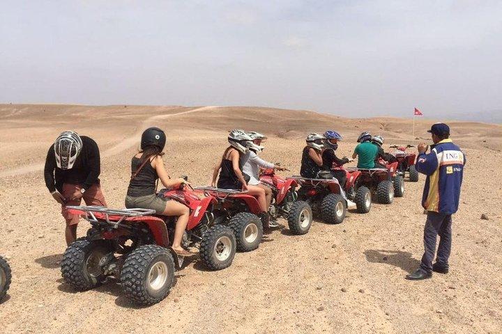 Agafay Desert: Quad & Camel With Dinner in a Berber Tent