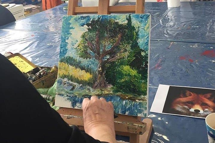 Art Class: Oil painting, Water color, Acrylic painting on Canvas or cotton paper