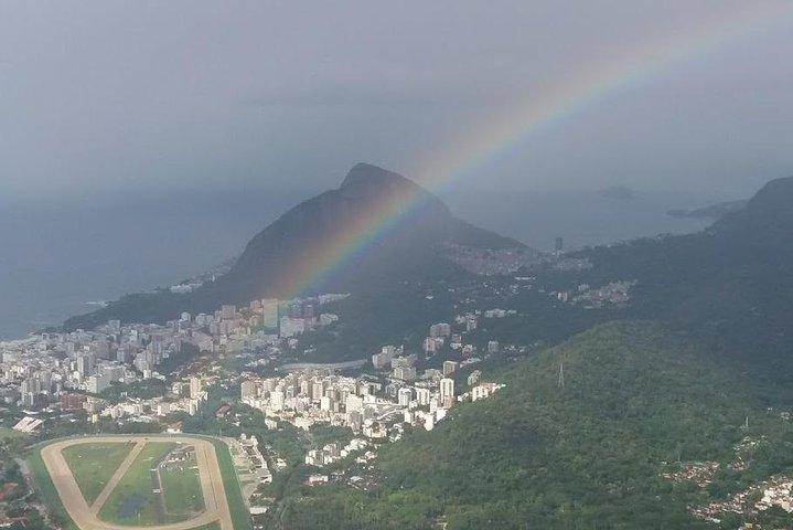 Sunset at Christ the Redeemer:Dona Marta,Selarón Steps& Lage Park