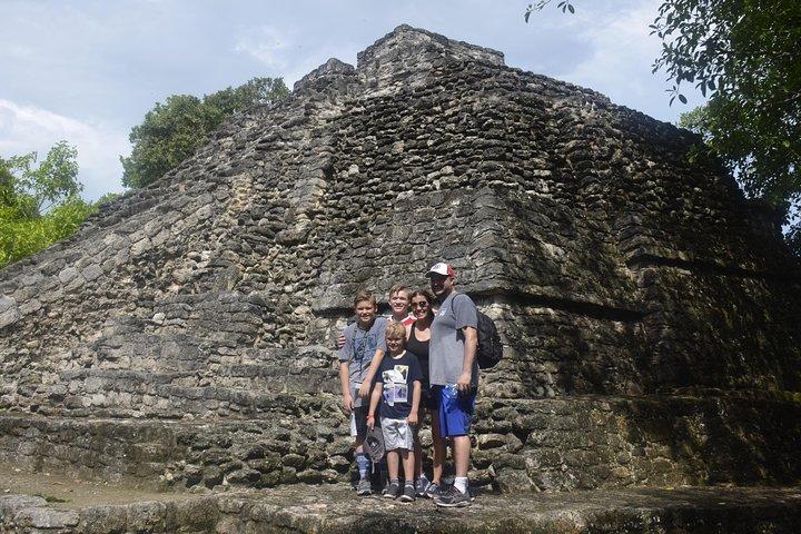 Bacalar Lagoon & Chacchoben Mayan Ruins from Costa Maya