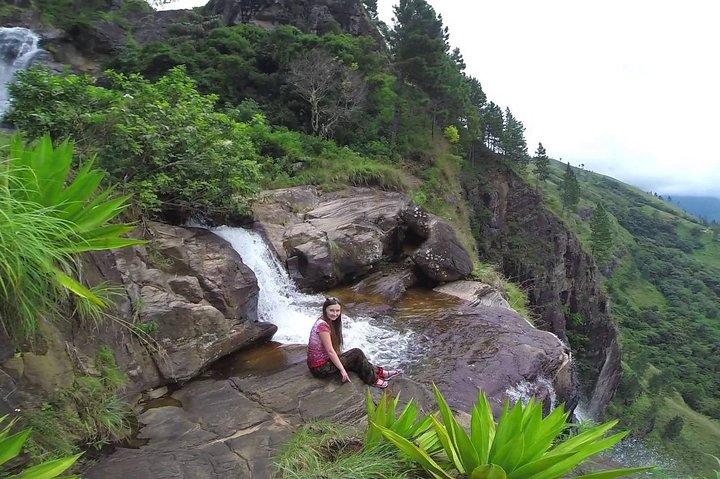 Trekking to The Highest Waterfall in Sri Lanka from Ella