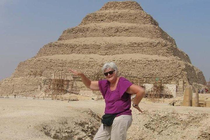 Giza pyramids, Sakkara, and Dahshour day tour