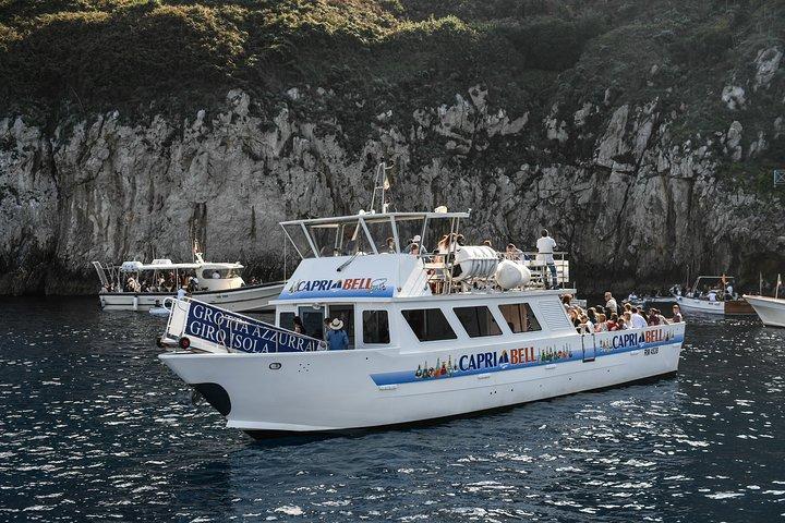 Capri One Day: Visit the Island by Sea and Land with Blue Grotto