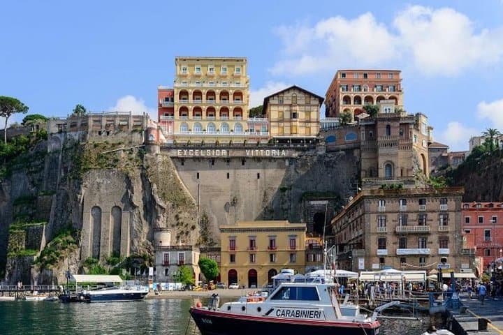 Daytrip from Naples port to Pompei, Sorrento & Positano