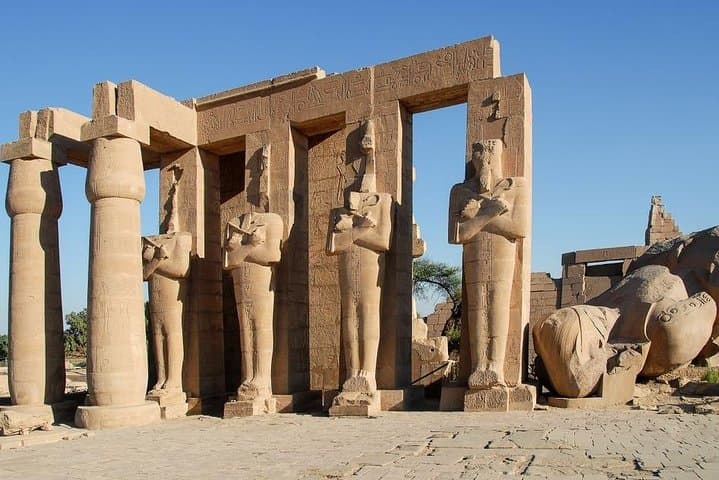 Ramesseum Ramesses II Temple & Howard Carter House tour in Luxor