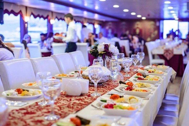 Bosphorus Dinner Cruise with Turkish Night Show Alcoholic Package