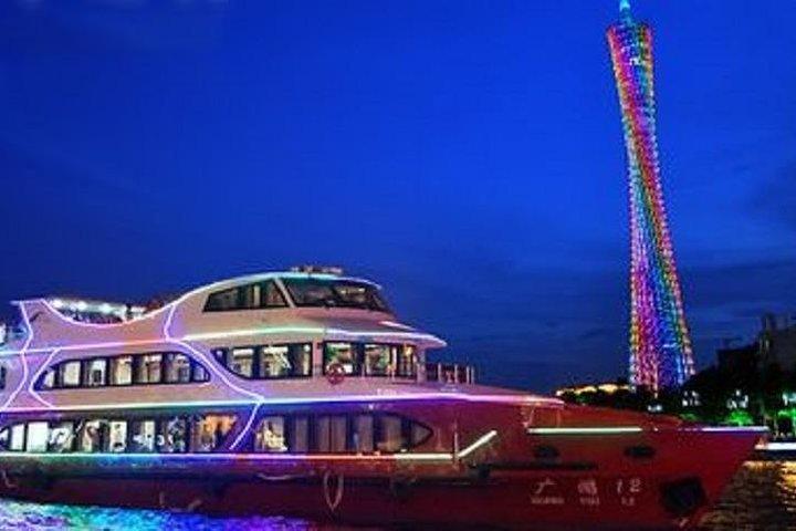 Private Guangzhou Evening Food Tour with Pearl River Night Cruise