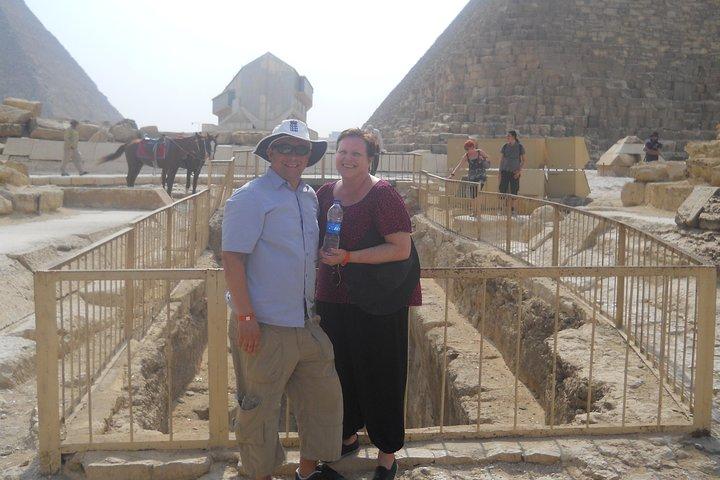 Full-Day Private Giza Pyramids, Sakkara and Dahshur Tour with Guide