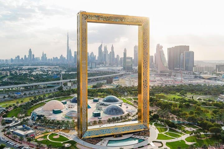 Dubai City Tour + Burj Khalifa + Dubai Frame + Desert Safari (one day tour)