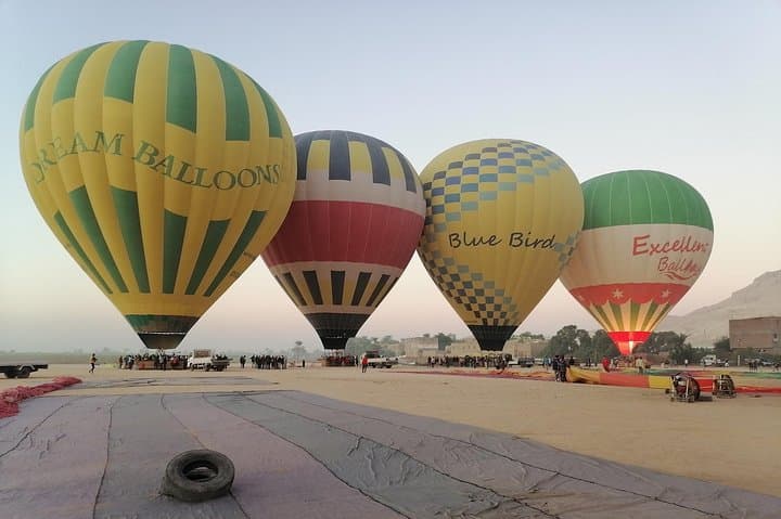 Hot-Air Balloon ride over the ancient wanders of luxor