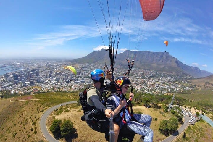 Tandem Paragliding in Cape Town