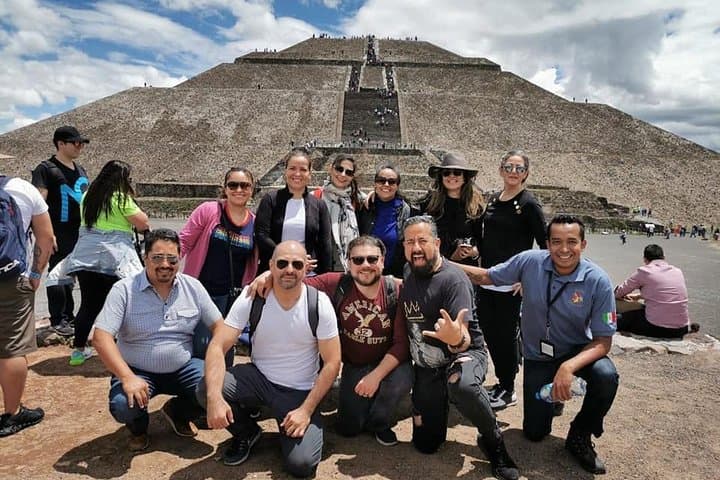 Group reduced to Pyramids of Teotihuacan and Basilica of Guadalupe