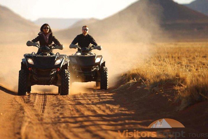 Desert Safari Around The Pyramids on a Quad Bike