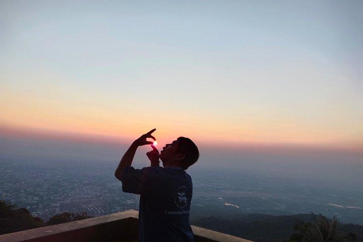 Wat Phra That Doi Suthep spiritual Sunrise Tour with an Ex-monk