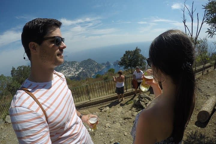 Capri Boat Tour, Blue Grotto and Anacapri from Rome