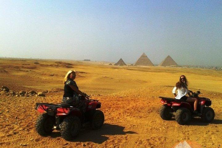 Day Tour Around The Pyramids on A Quad Bike