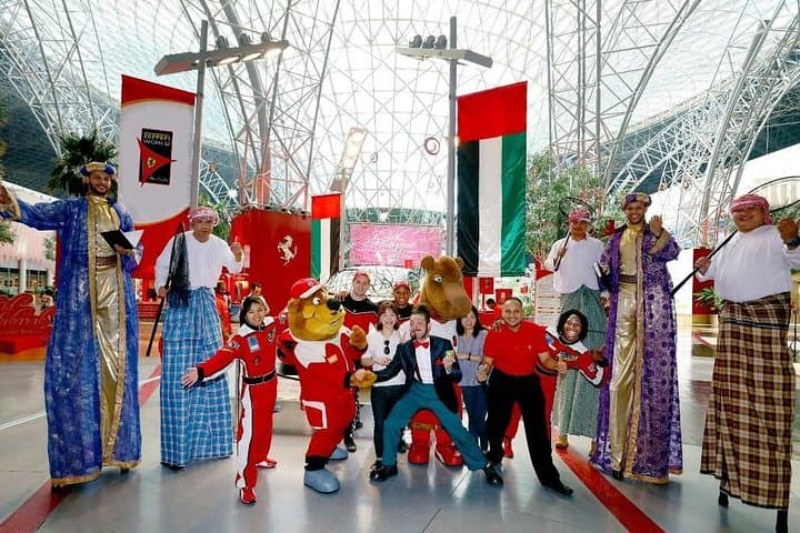 Abu Dhabi City Tour with Ferrari world & Buffet Lunch