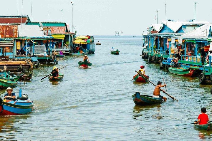 Half Day Floating Village at Tonle Sap Lake joined tour