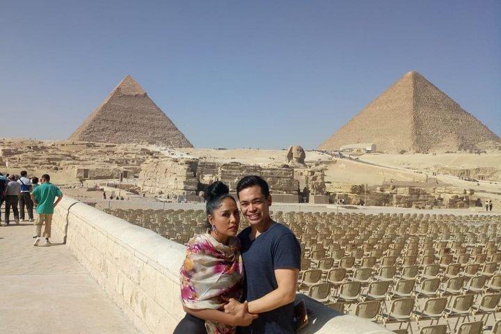 Full-Day Tour to Giza Pyramids, Memphis, and Sakkara step pyramid